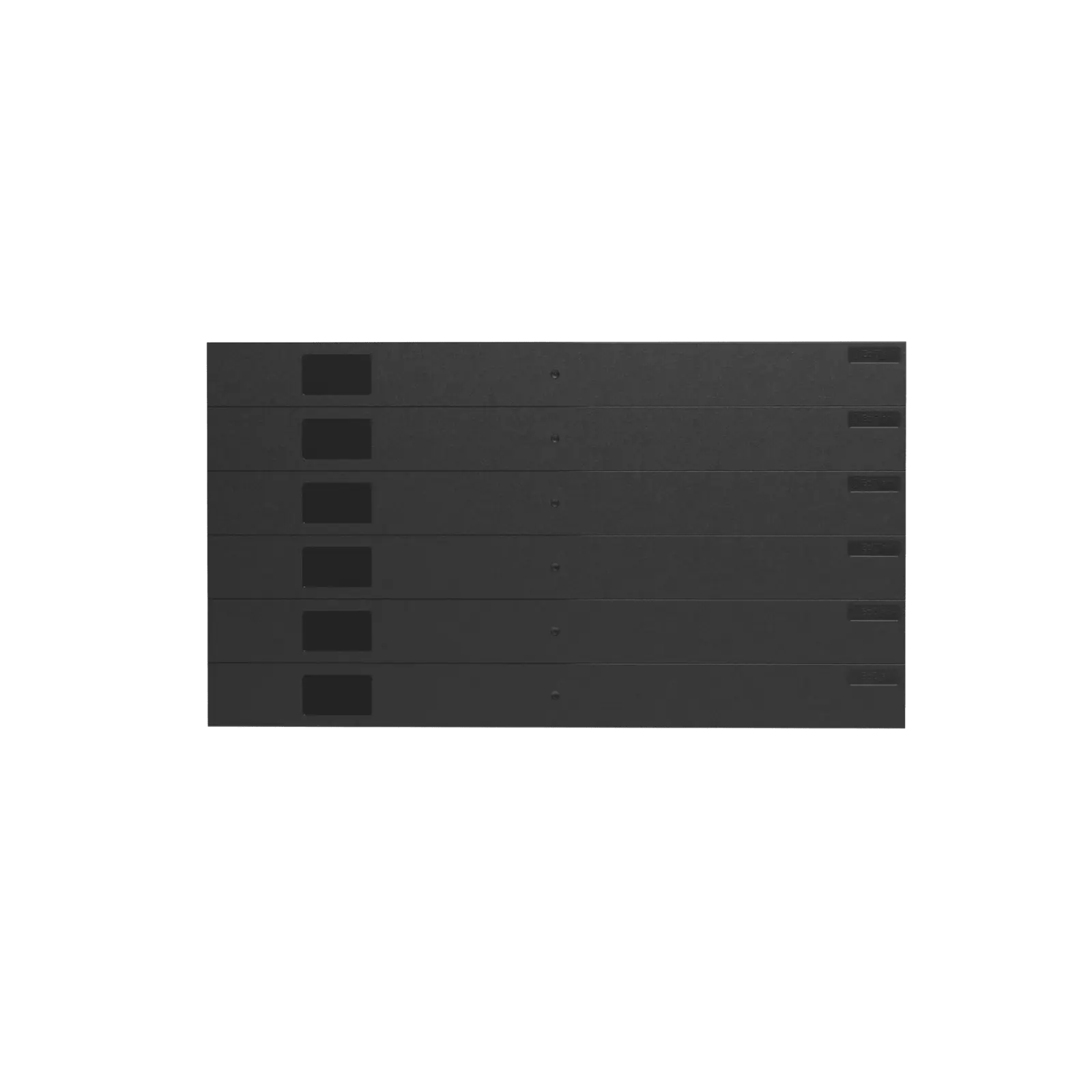 EziBlank 19인치 6RU Standard Blanking Panel BKPNL01-B 공식 제품사진